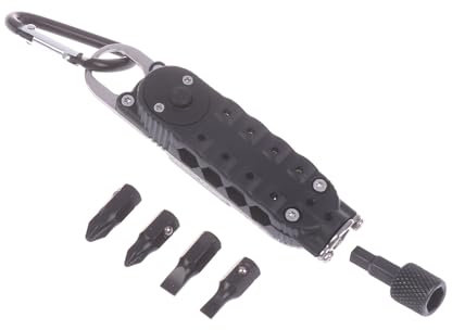 Mini tragbare Multifunktions-Schrauben dreher Kombination Schrauben zieher Querkopf manueller Schraubens chl üssel