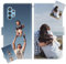 JGOYGYI Personalisierte Leder Handyhülle kompatibel mit Samsung Galaxy A53 5G,Individuelle Eigenem Foto Bild Text Bildern Foldable Flip Klapphüllen Case hülle+Handykette