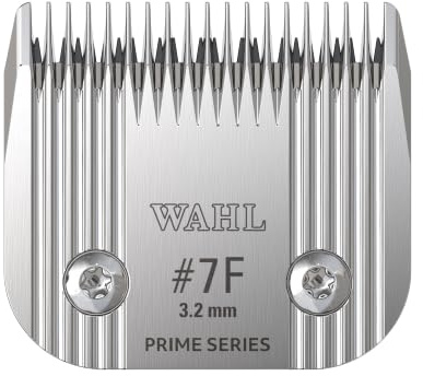 Wahl Prime Series Cutting Set, #7F, 3.2 mm, Full Tooth Cutting Set Pet Clipper, Replacement Cutting Set, Replacement Parts for Pet Clippers, Stainless Steel, Rustproof, Precise Cut