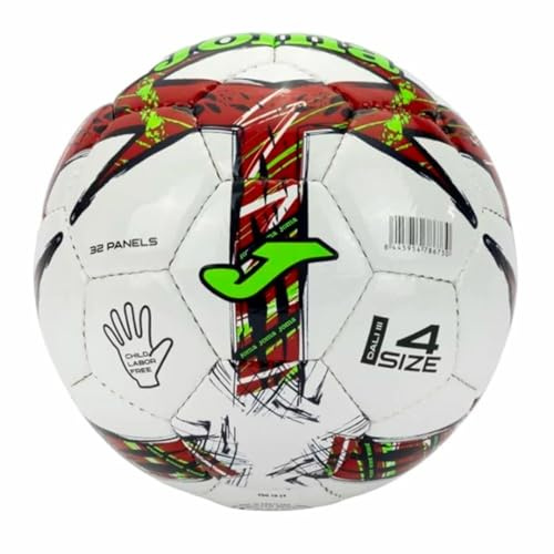 Joma Dali III Ball 401412-206, Unisex Footballs, White, 5 EU