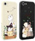 Coiwxmoi 2 Stück Hülle für iPhone 7/8/SE 2022/SE 2020 4,7 Zoll, Aesthetic Muster Design Mädchen Frauen Handyhülle, Silikon Slim Motiv Stoßfest Case Kratzfeste Süßes Schutzhülle für iPhone 8, Katze 05