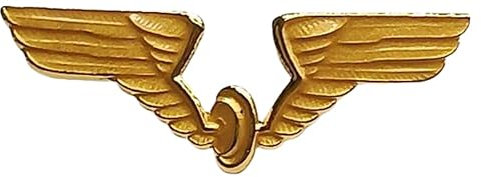 Pin für DR-Logo, Deutsche-Bahn Reichs-Bahn Anstecker, anstecker, Anstecknadel, Eisenbahn, Zug, Lokomotive