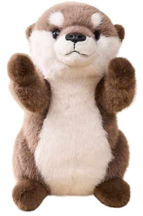 Xiyocadt Otter Kuscheltier, Otter Plüschtier, Süßes Plüschtier Stofftier, Superweiche Kleines Kuscheltie Zum Kuscheln Und Spielen, Für Kinder & Erwachsene (25 cm)
