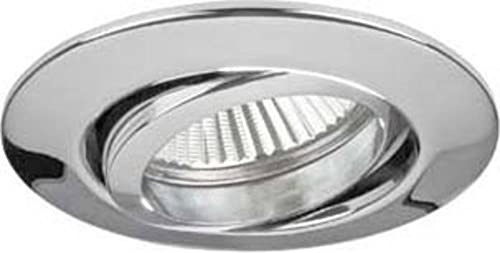 Brumberg 1963.02 punto de iluminación Cromo Recessed lighting spot Apto para uso en interior GX5.3 - Punto de luz (Recessed lighting spot, GX5.3, 1 bombilla(s), Halógeno, 50 W, Cromo)