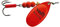 Mepps-spinner aglia cuillère de pêche orange fluo orange 1 / 3,50g