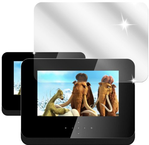 dipos 2x Displayschutzfolie klar für Odys Twin DVD Player
