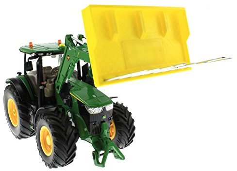 Silagegabel für Siku Control 32 Traktoren mit Frontlader (Gelb)