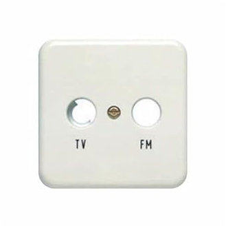 Bjc ibiza - Placa toma tv-fm serie ibiza blanco