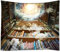 YISUMEI 150x130 cm Tapisserie Wandteppich Wandbehang Tabelle Vorhang Wand Decor Tisch Couch Bezug Picknick Decke Beach Überwurf Bibliothek Bücherregal Bücher Wissen Galaxy