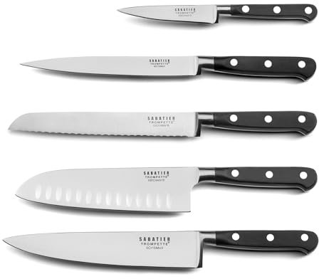 Sabatier Trompette Origin - Set 5 couteaux de cuisine