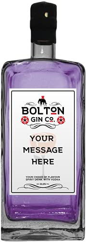 Personalised Bottle of Gin | The Bolton Gin Company | Add Your Message to a Bottle