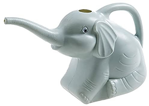 Yeehliny Blumengießkanne, Elefant Design GießKanne, 2 Liter Gießkanne, Gartengießkanne, Kleine Gießkanne aus Kunststoff,für Innen und Außen, Haus, Garten, Blumen, Zimmerpflanzen, Bewässerung (Blau)