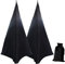 BOSKING 2pcs Speaker Stand Cover Stretchable Spandex 2 Sided Floor Speaker Tripod Support Stands Scrim Covers for Speaker/Lighting (Black, 2)