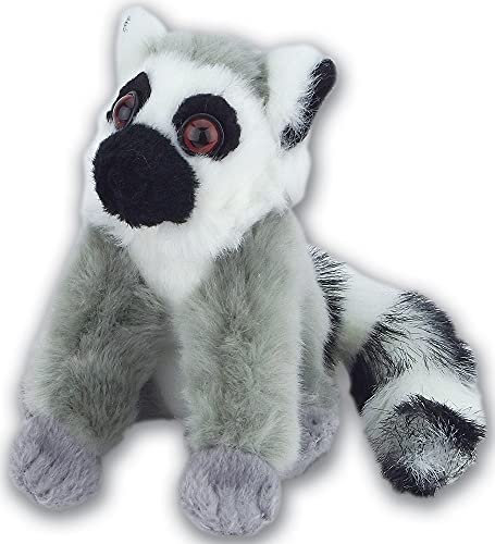 Ark Toys Plüschtier mit Ringschwanz, Lemur mit Bohnen