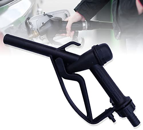 Diesel Pump Nozzle, 1inch Manual Fuel Hose Trigger Nozzle Fit Transfer Diesel Oil Dispensing Pump Chemical Nozzle Chemical Liquid IBC Water Tank (25mm)