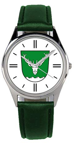 KIESENBERG Jäger Förster Geschenk Artikel Idee Fan Uhr BGR-20557