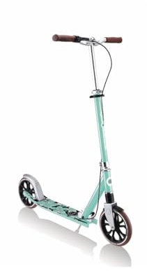 GLOBBER NL 205 Deluxe - Scooter 205 mm ABEC 7 Handbrake Height Adjustable Front Suspension Folding Mechanism Mint