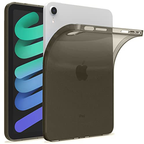 Okuli Transparente Silicona Funda Cubrir Cubierta Caucho Caso para Apple iPad Mini 6 (2021) en Negro