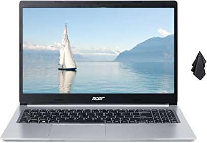 acer Computer portatile Aspire 5 Slim 2022, display Full HD da 15,6 pollici, processore AMD Ryzen 5 5500U Hexa Core, grafica AMD Radeon, WiFi 6, tastiera retroilluminata, Windows 11 Home (24 GB di RAM
