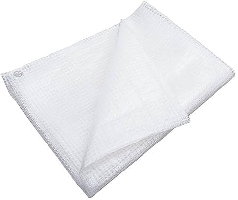vidaXL Bâche de Gaze Bâche de Protection Couverture de Meubles de Jardin Housse de Rechange Tapis de Sol de Camping Jardin 140 g/m² 3x6 m Blanc