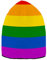 YOUJUNER Herren Damen Beanie Mütze LGBT Gay Pride Regenbogen Flagge Beanie Cap Thermouhr Kappe Unisex Kopfbedeckung Totenkopf Mütze Bündchen Winter Hüte, mehrfarbig, One size