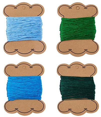 Cheriswelry 100 m de fil en nylon 0,8 mm pour nœuds chinois - Pour macramé, bracelets, bijoux, loisirs créatifs