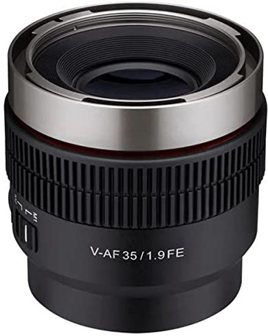 Rokinon 35 mm T1.9 Full Frame Cine Autofokus-Objektiv für Sony E (CAF35-NEX)