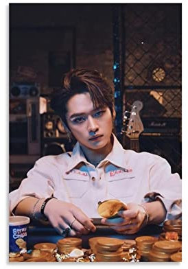 Stray Kids Lee Know Art Poster Dekorative Malerei Leinwand Wandkunst Wohnzimmer Poster Schlafzimmer Malerei, Leinwand Kunst Poster Und Wandkunst Bilddruck Moderne Familienzimmer Dekor 12x18inch(30x45c