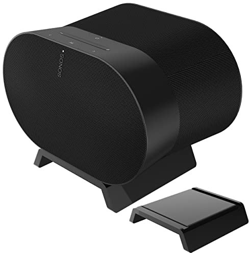 Aokicase For Sonos Era 300 Holder Sonos Era 300 Wall Mount Stand Mount Accessories with Integrated Cable Management, Smart Home Speaker Accessories Rack (Black, JT01) 1PSC