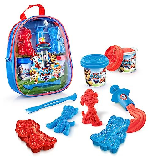 Canal Toys - Paw Patrol Rucksack gefüllt mit Modelliermasse und Zubehör für kreative Freizeit 031-Kanal Toys, PPC 031