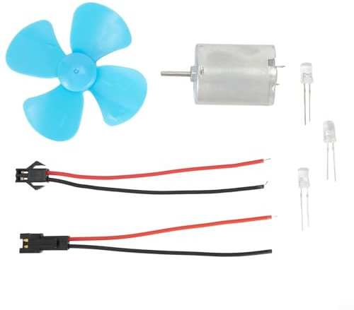 SPORTARC Micro Wind Power Turbine, Turbinen Lichtmaschine Generator, Windturbine Generator Kit Micro Dynamo Generator DC 0-20V, 1401872280