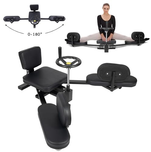 BAOCHADA Beinspreizer Professioneller Bein-Spreizer Fitnessgerät für Yoga, Kampfsport und Spagat, Beinspreizer Spagattrainer für optimales Training und Dehnung der Adduktoren bis über 180°
