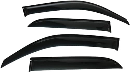 HOLIV 4 Stück Auto Windabweiser Regenabweiser für Toyo-TA 4Runner 2003-2009, Winddichter Regenschutz, Autofenster zubehör