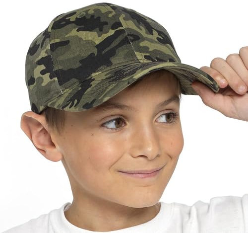 A2Z 4 Kids Girls Boys Baseball Cap Trucker Sun Protection - Baseball Cap AZ4657 Camo One Size