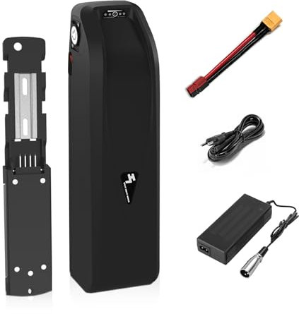 【Almacén alemán】 Batería de Bicicleta Eléctrica 48V para Motor de 0W-10000W, Batería Ebike 13Ah, BMS:30A bateria Litio HL03