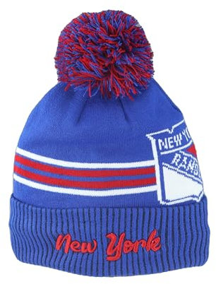 ZHATS Unisex-Erwachsene NHL Officially Licensed Pom Rush Beanie-Mütze, Team-Farbe, Einheitsgröße