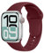 SRena SBC1A pour Bracelet Apple Watch Ultra 2/Ultra/SE/Series10 9 8 7 6 5 4 3(49mm 46mm 45mm 44mm 42mm 41mm 40mm 38mm) Sport,Femme-Style Original&Compatibilité Universelle，Rouge Bordeaux