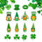 St. Patricks Day Magnete, Feiertagsmagnete für den Kühlschrank, Magnetische Autoaufkleber St. Patricks Day, Set mit 16 Kühlschrankmagneten für irische Feiertage, Auto-Garagentür-Magnetaufkleber