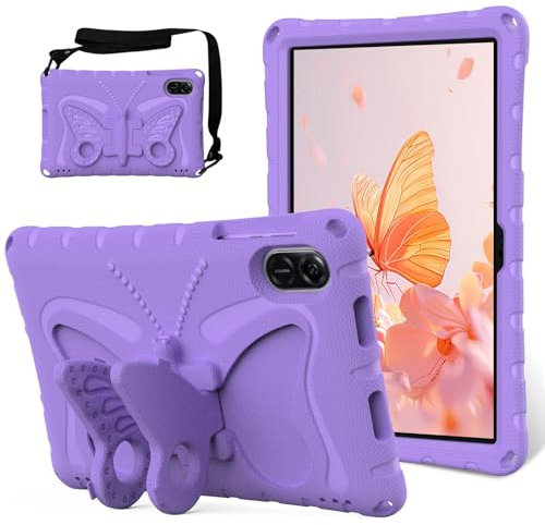 Fundas para Tablet PC Compatible con Honor Pad X9 Case/Pad X8 Pro 11.5 (2023), funda protectora ligera de EVA resistente a los golpes, cubierta completa Compatible with niños con correa Compatible wit