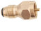 LP Gas Cylinder Tank Coupler Adapter for Quick Propane Refill of For Coleman 1 Lb Bottles