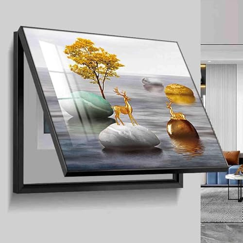 DXYQXL Couvercle de compteur électrique décoratif – Décoration d'intérieur pour cacher des peintures