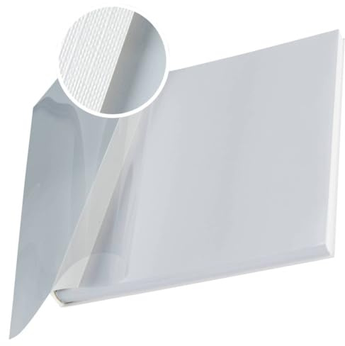 Leitz ImpressBinding 7399-00-01 Book Binding Cover A4 7 mm White Soft Cover