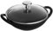STAUB 1311723 Baby Wok, matt schwarz, Gusseisen