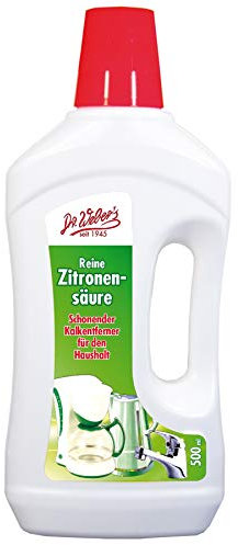 Dr`s Webers Reine Zitronensäure schonener Kalkentferner für Kaffeemaschinen