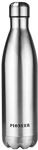 Pioneer Vacuum Insulated Stainless Steel Double Walled Hot/Cold up to 8 Hours BPA Free Reusable Bottle 100% Leak Proof 750 ML, PVB750