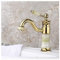 Robinet de colonne en laiton, robinet de lavabo à levier d'économie d'eau, design élégant, jade classique, économie d'eau, monocommande