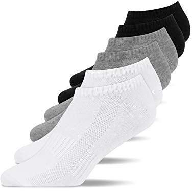 Snocks Sneaker Socken Herren & Damen aus Bio-Baumwolle, 6er Set | Kurze Socken, weich & atmungsaktiv, perfekte Passform, ideal für Sport & Alltag, Gr. 35-50
