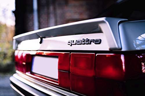 LightSeeker Photography&Design Audi 90 Quattro Wandbild auf Hartschaumplatte mit Profilaufhängung