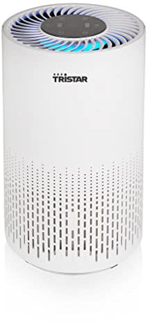 Tristar Luftreiniger - 3 Filtersystemen (H13 HEPA Filter, Carbon Filter, Vorfilter), bis 25 m², 3 Einstellungen, Schlafmodus, Farbindikator, Timer, AP-4787