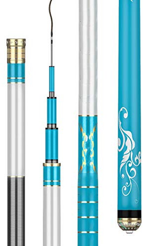 Teleskop-Angelruten Angel Karausche Rod Hand Rod Angelrute Teleskop Angelrute Carbon-Hand-Rod-Angelrute Lake Bibliothek Angel Hand Rod Ultra-light Super Hard Angel Fischen Hand Rod Fishing Rod